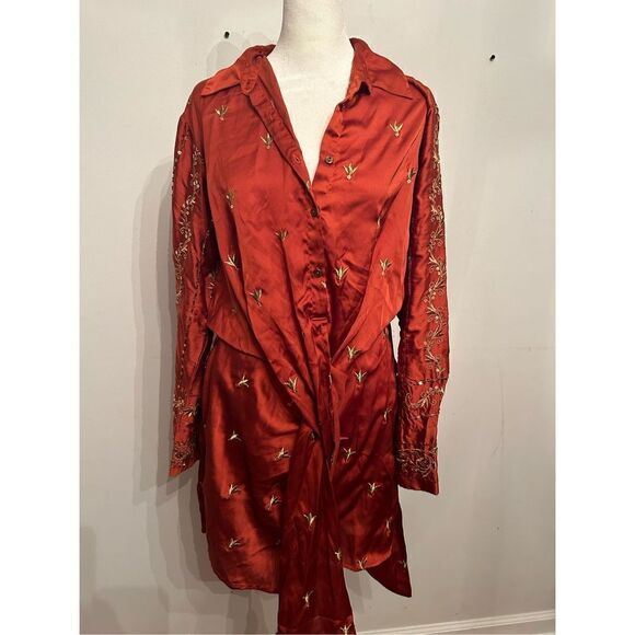 Breakdown Mini Wrap Dress size 0 - Picture 3 of 9